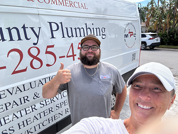 Mid County Plumbing & Air Inc. service van
