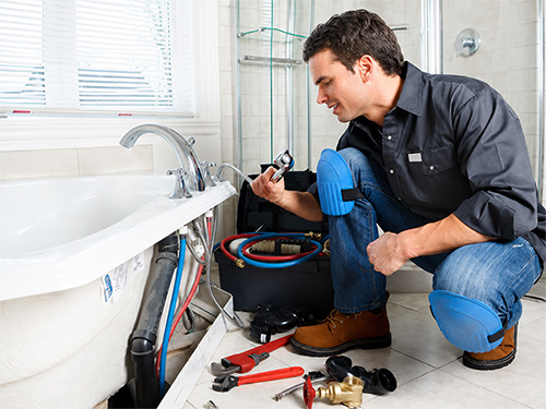Professional drain cleaning equipment