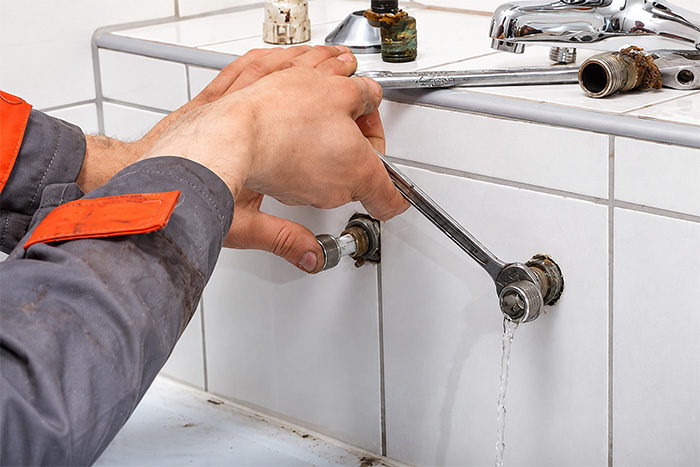Professional drain cleaning service